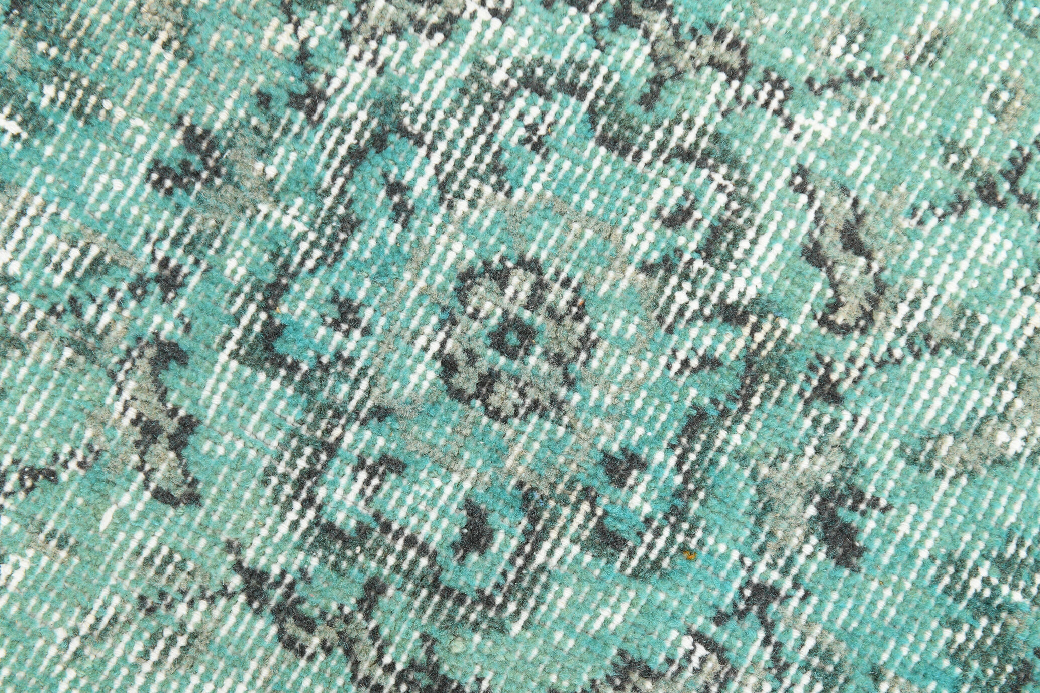 5x7 Handknotted Wool Floral Vintage Tapis Rugs 227x145Cm