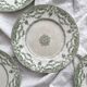 6 Ridgway Staffordshire "Como" English Ironstone Dinner Plates