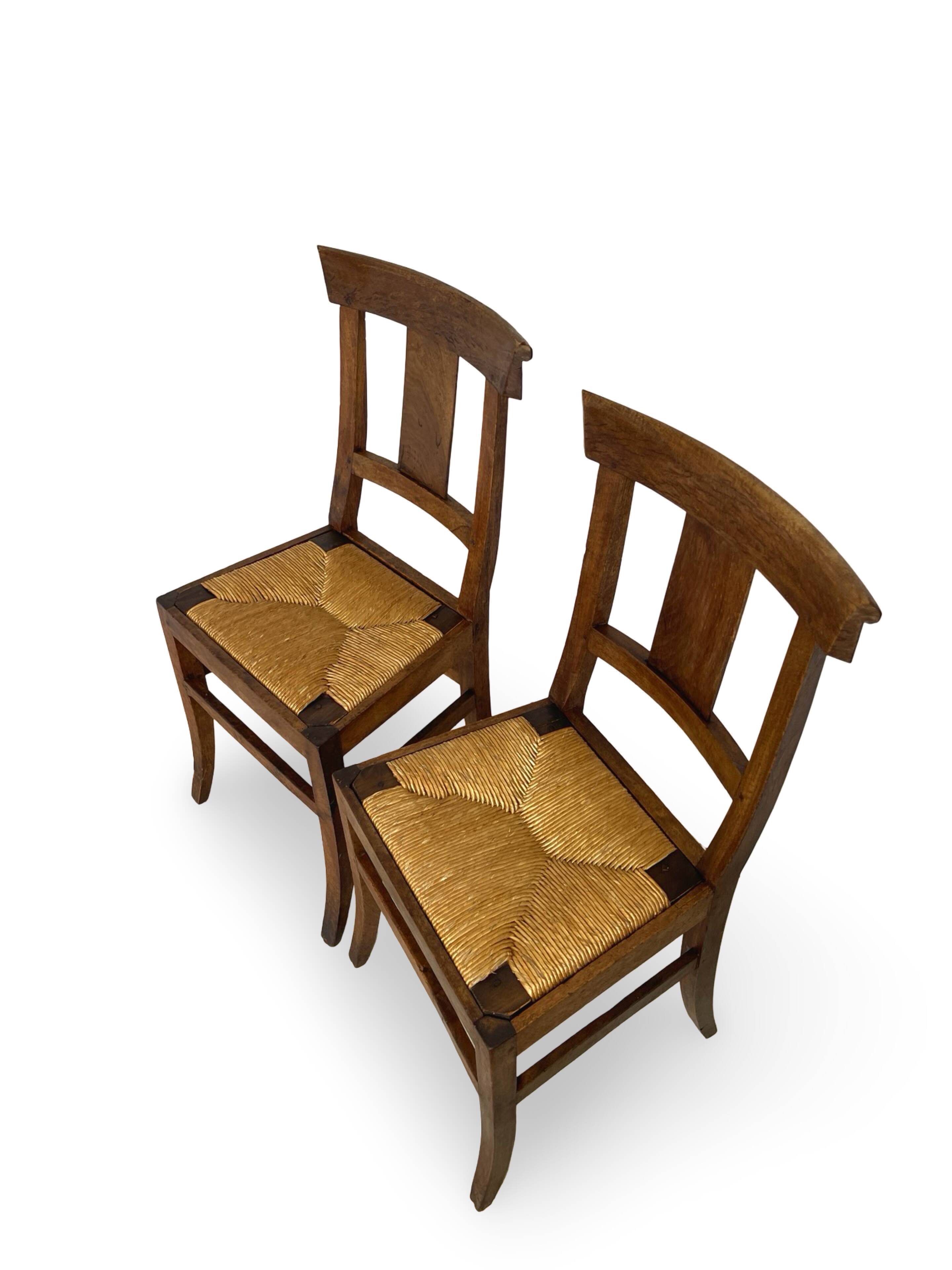 italian rustic chairs 1890s