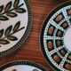 Set of 4 mismatched plates Delta Boch 1966