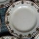 Superbe série de 6 assiettes plates en faience de clairefontaine (haute saône) modèle cadix
