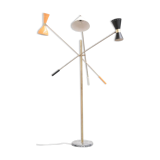 Lampadaire italien 3 bras articulable