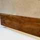 Vintage farmhouse bench made of solid wood