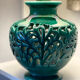 Antique ceramic lamp