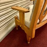 Sofa Guillerme and Chambron solid oak