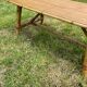 Table basse vintage en rotin