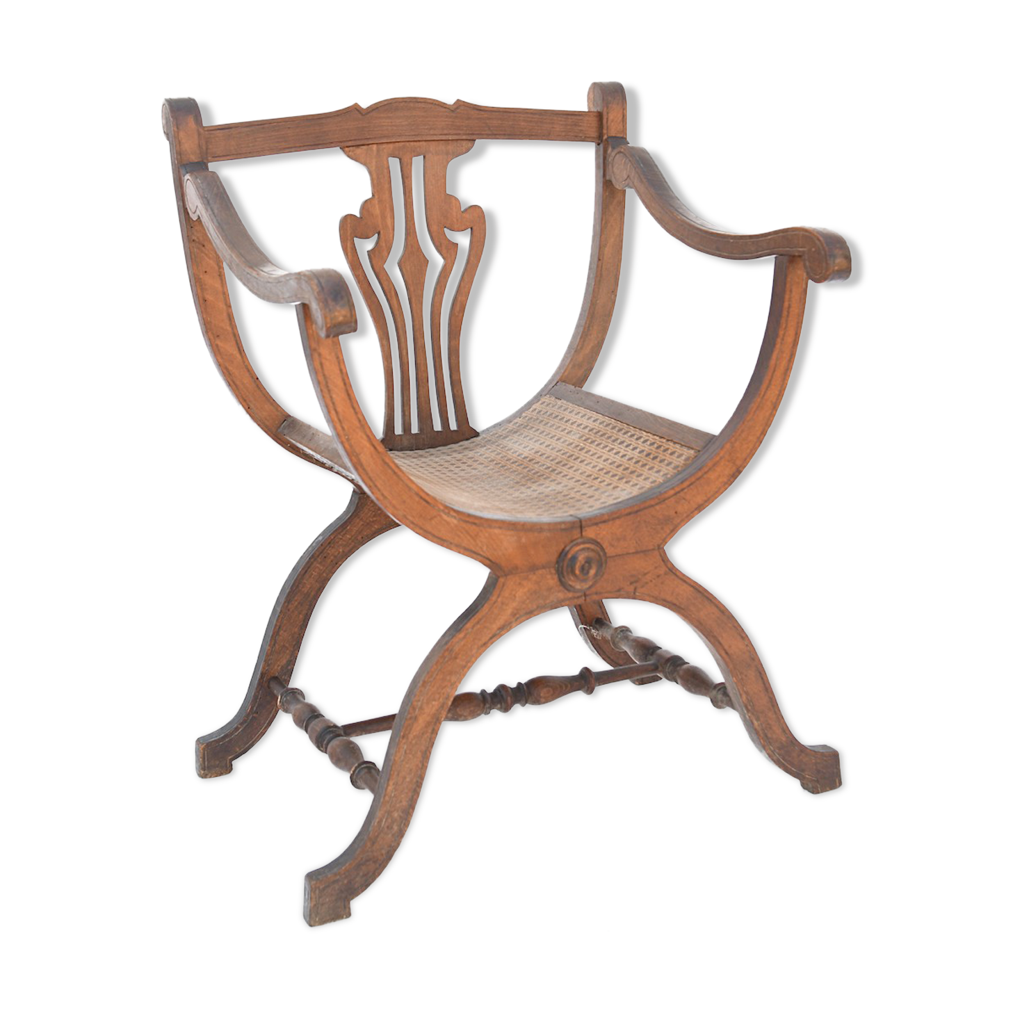 Curule armchair