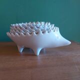 Stackable pocket set zoomorphic , ceramic este , italy " herissons "
