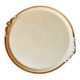 Small retro yellow earthenware dish