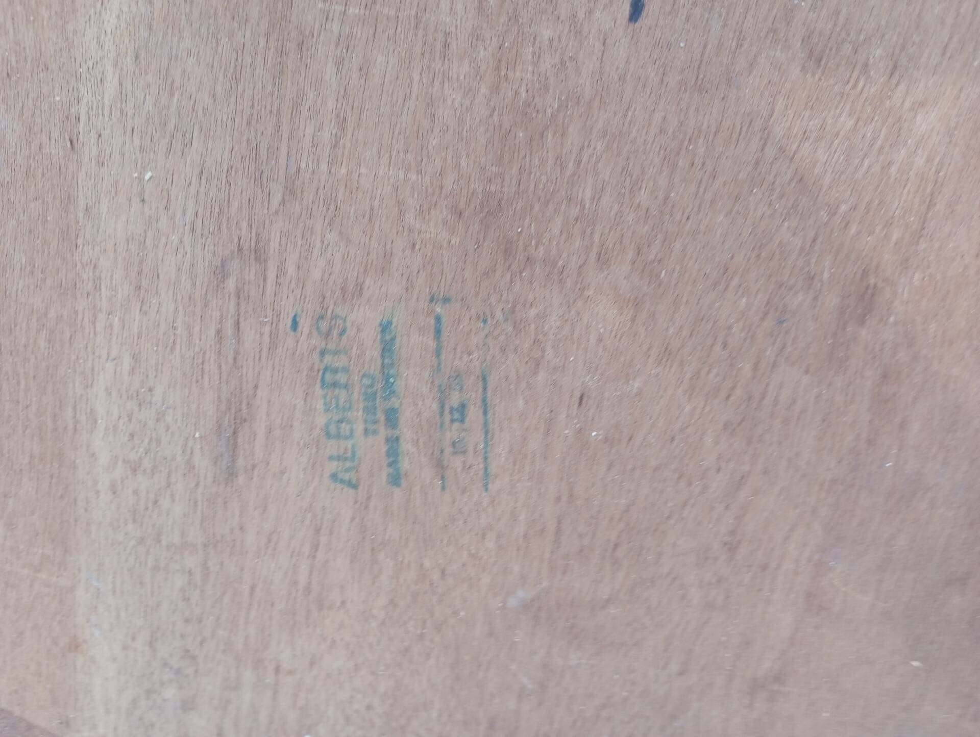 Scandinavian coffee table in teak