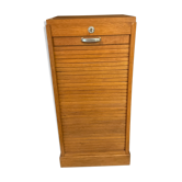 Curtain cabinet blond wood