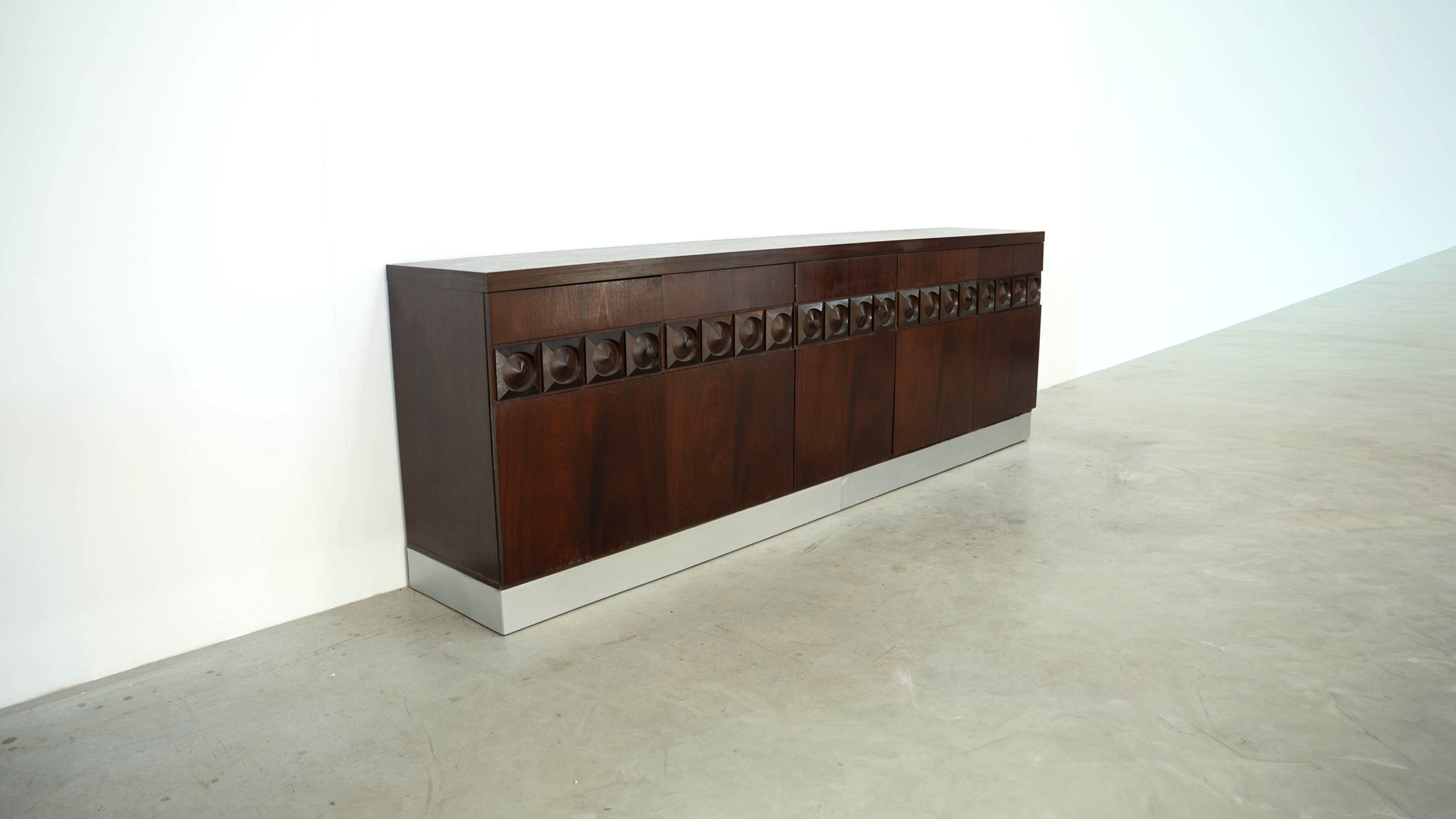 Belgian brutalist sideboard