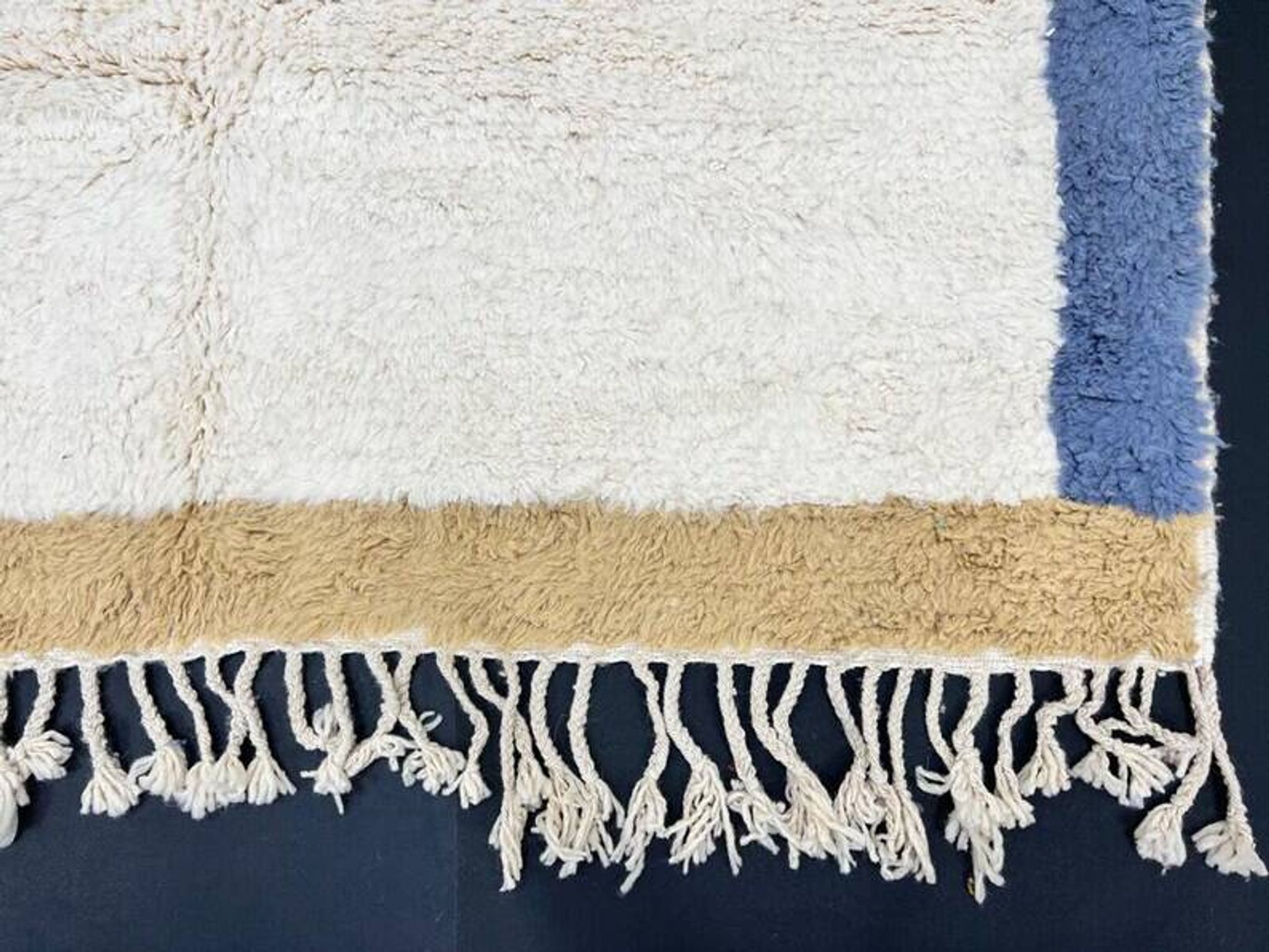 Tapis en laine marocain 3/2 mètre