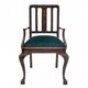 Fauteuil de style Chippendale, vers 1900, restauré