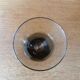 Set of 6 art deco smoked glass glasses