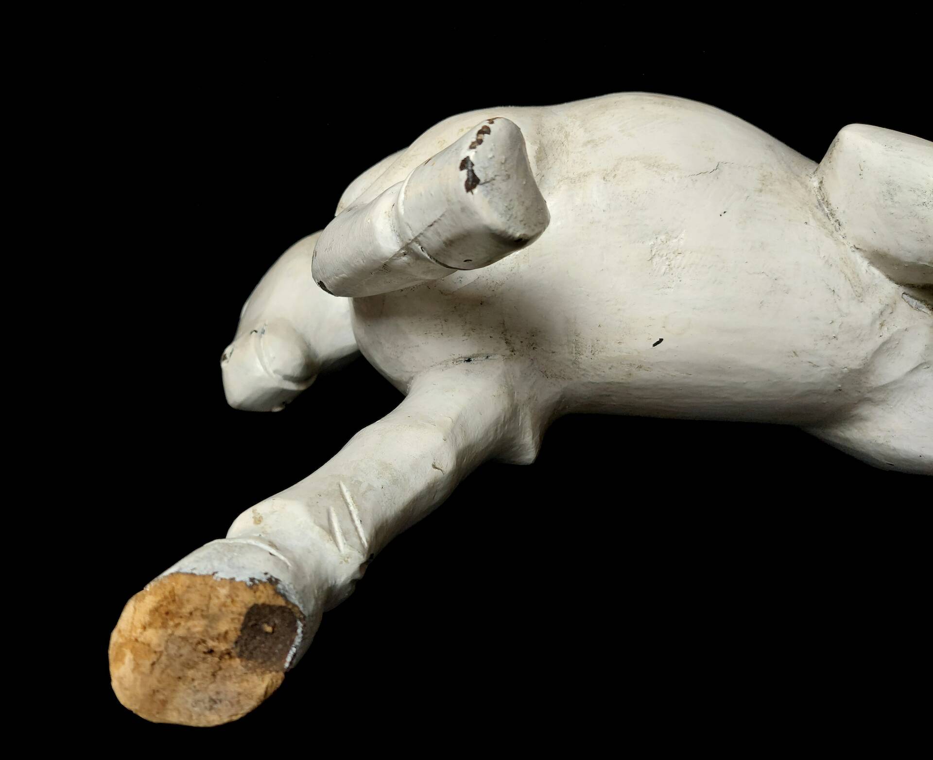 Carved wooden horse – Folk Art