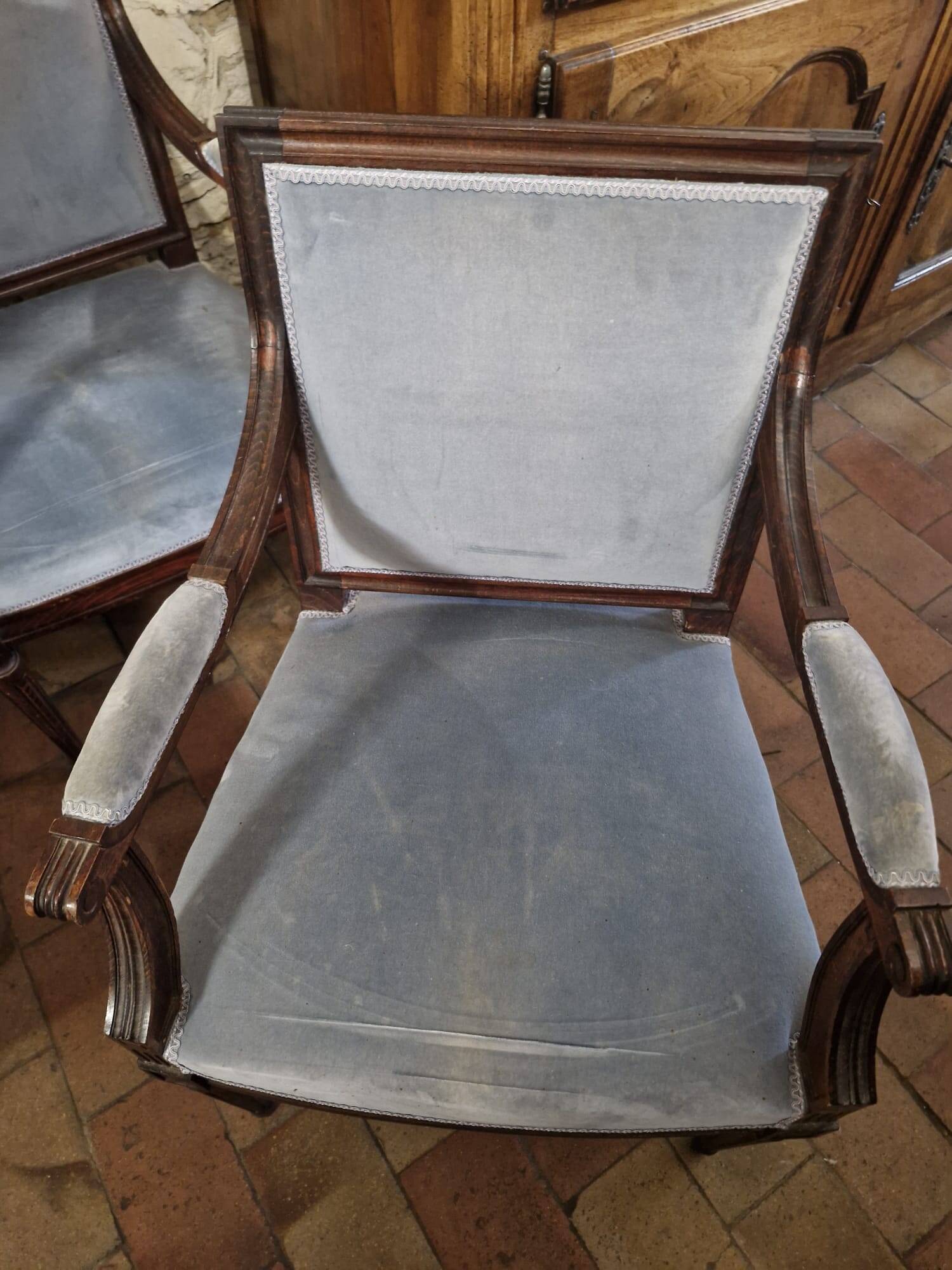 Pair of armchairs