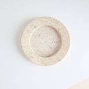 Travertine platter by Up&Up, 1970s.