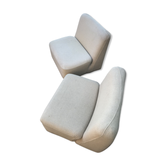 Pair of armchairs Steiner