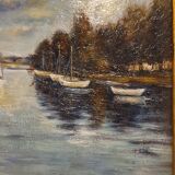 Safe marine oil panel