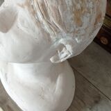 Plaster bust