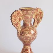 Vases Néoclassiques Espagnols en Cuivre Lustré, 19e