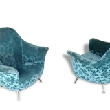 Pair of chairs ico parisi years 50/60