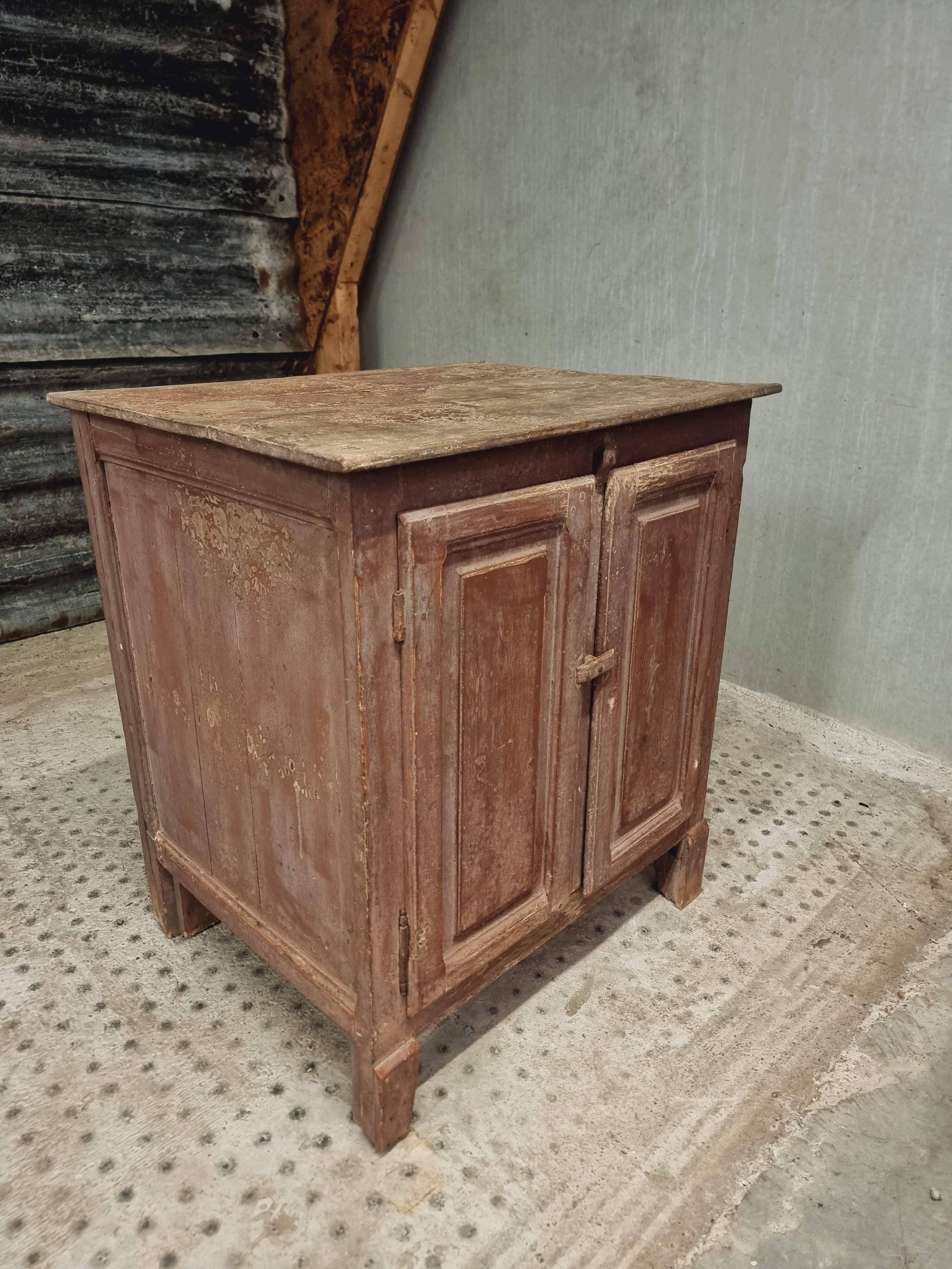 Antique cupboard sideboard ox red oak