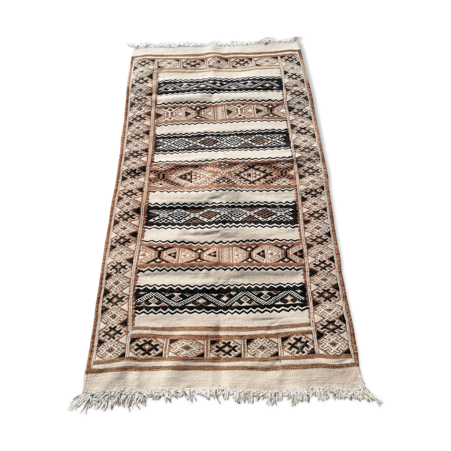 Tapis d'orient. Kilim 150 x 79cm