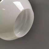 Small hanging lamp in opal glass, Danish and from the 1980s.