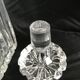 Cut crystal whisky decanter