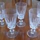 8 verre à vin en cristal de Bayel cristallerie royale de Champagne dans leurs boites d’origines