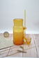 Champagne carafe or soup bowl in blown glass