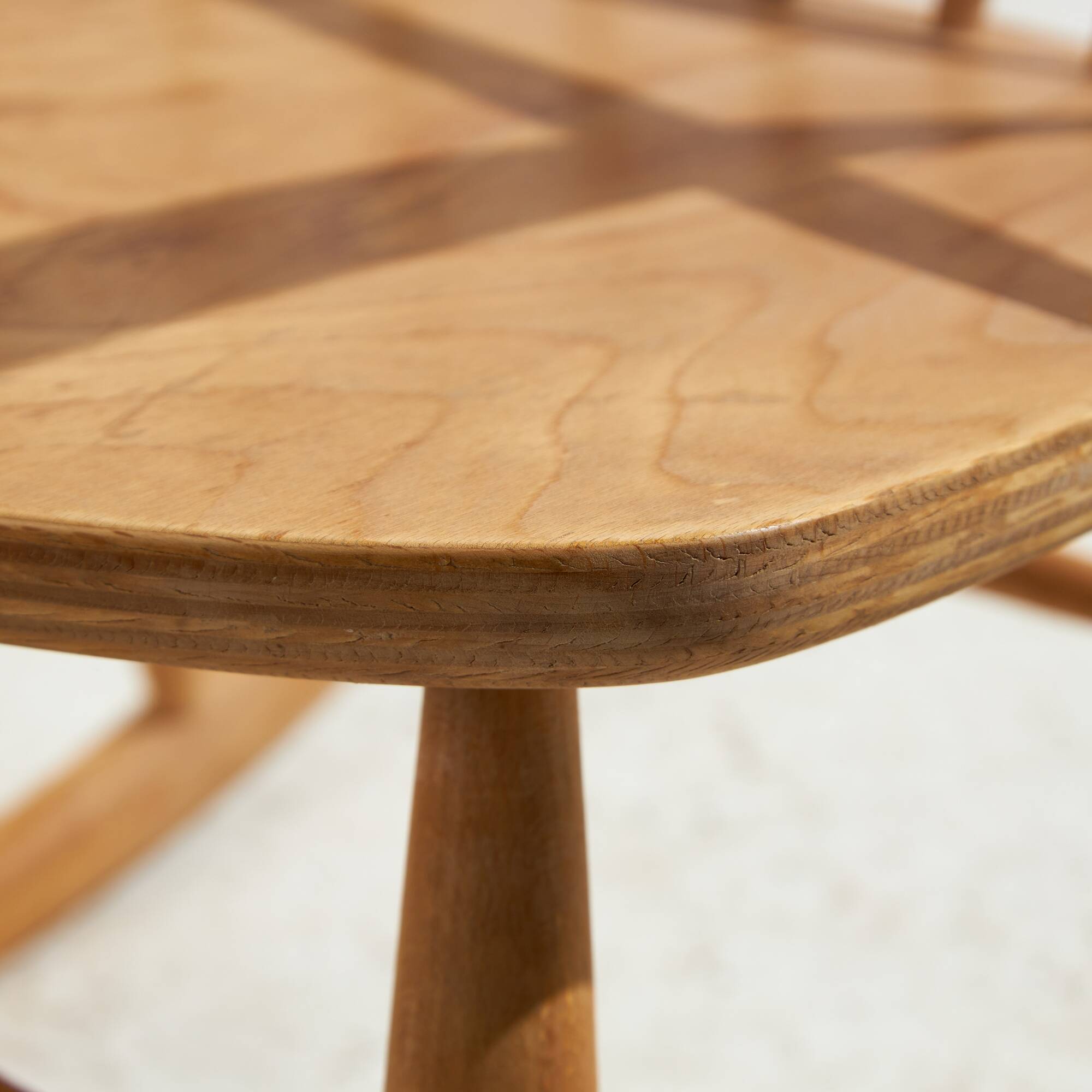 Iw3 beech rocking chair by illum wikkelsø for niels eilersen (mk10413)