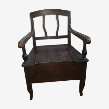 Wooden armchair