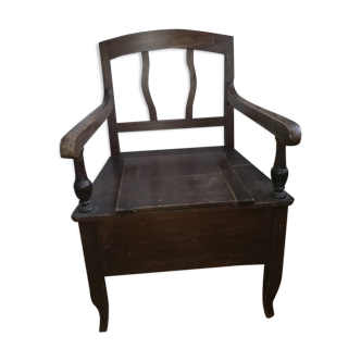 Wooden armchair