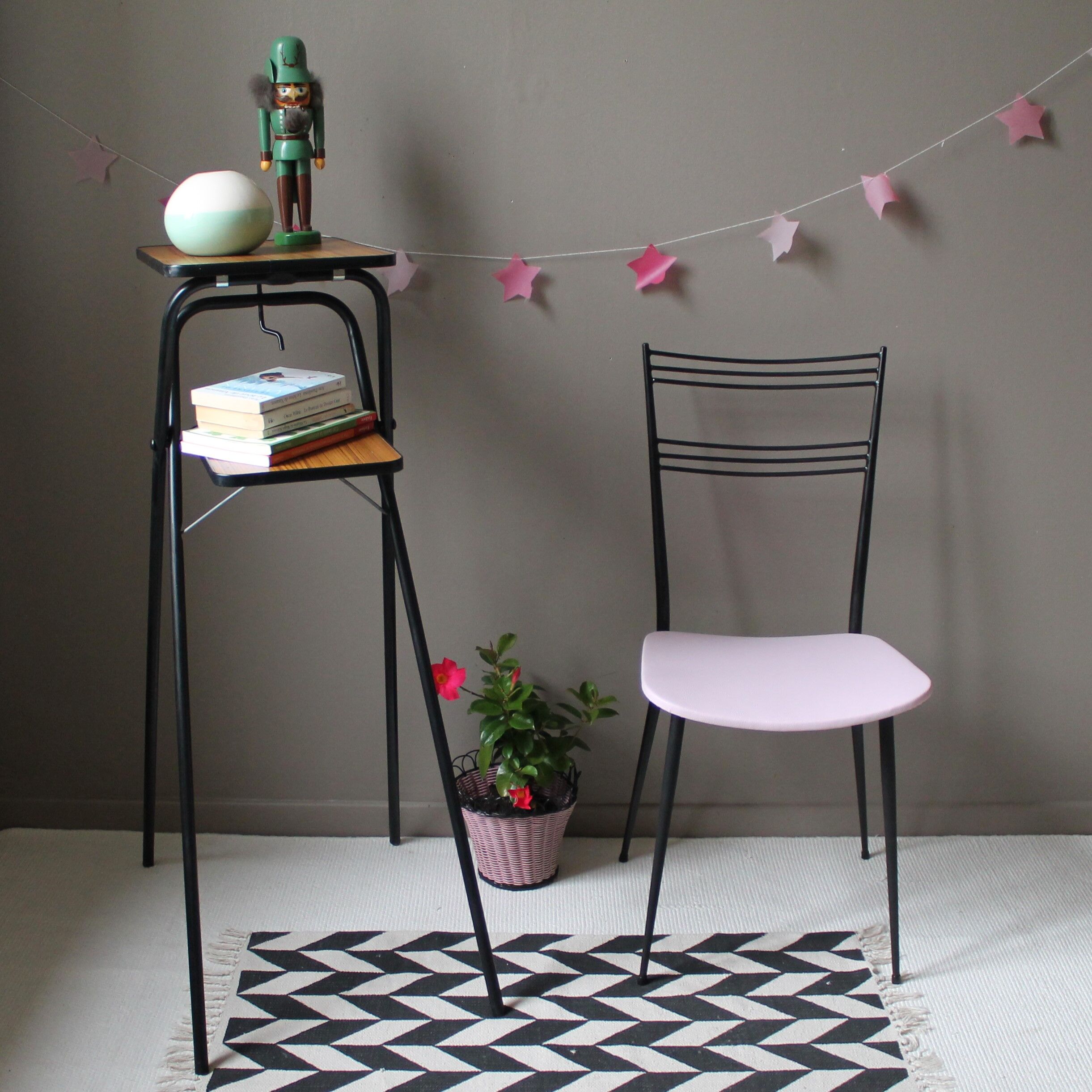 Paire de chaises vintage
