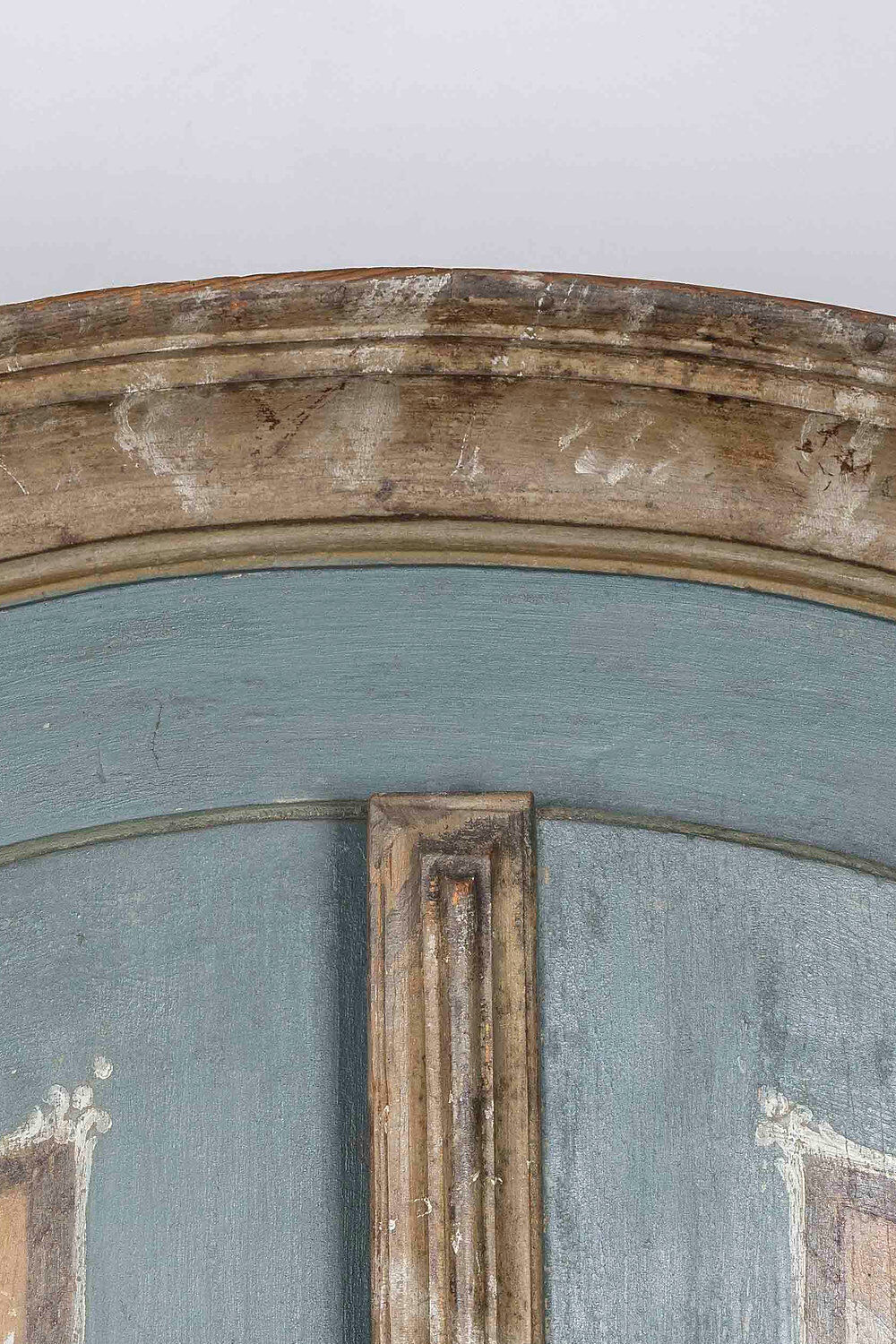 Painted German wardrobe