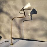 Mid-century architect's handcrafted lamp