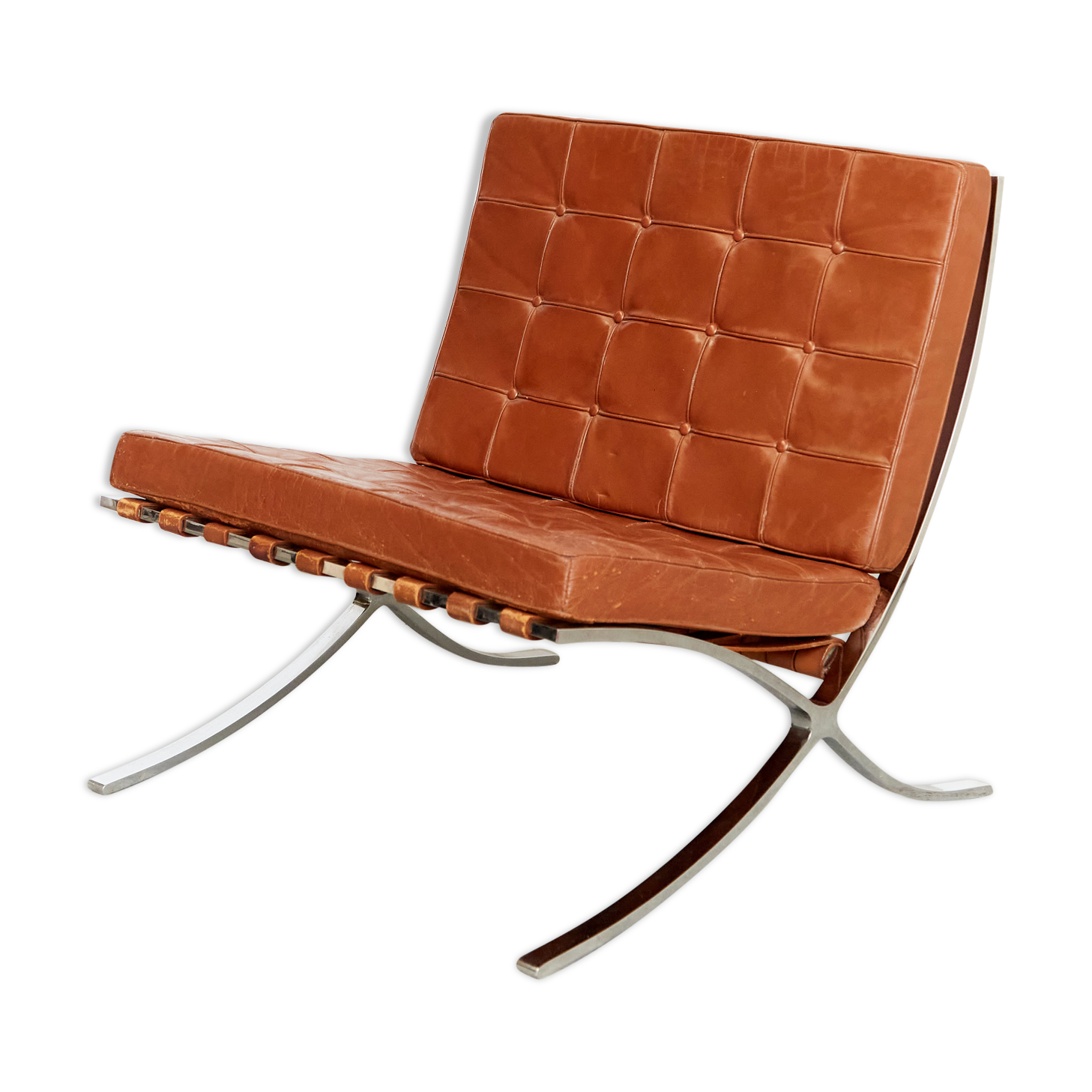 Chauffeuse de MR90 « Barcelona Chair » de Ludwig Mies van der Rohe