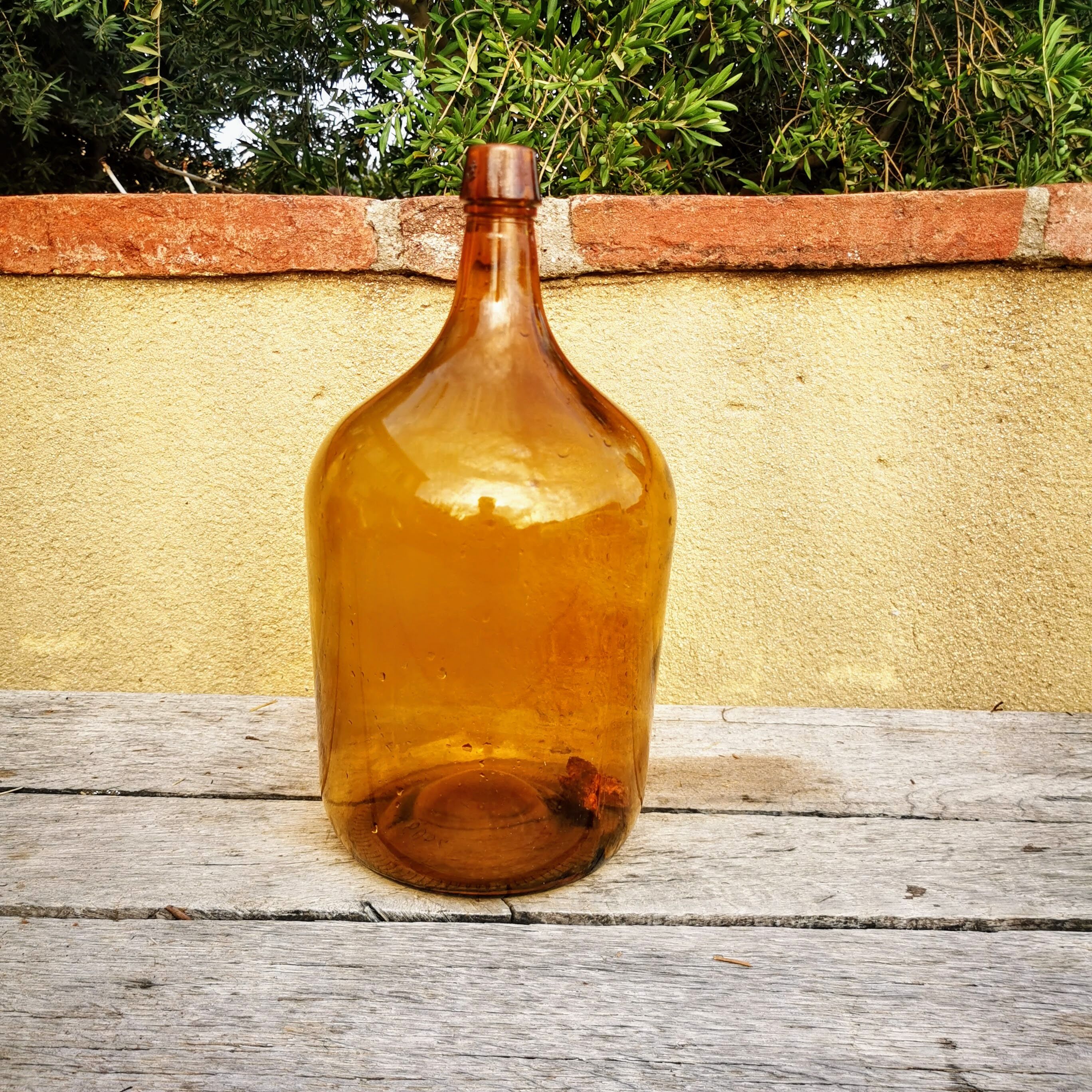 Demijohn amber 6 liters