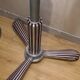 lampadaire 1940  rarestyle projecteur pieds sur roulettes  alu masif    180x110x70