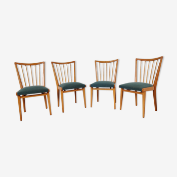 4 chaises scandinaves Casala, années 60