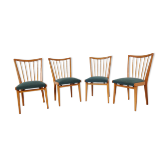 4 chaises scandinaves Casala, années 60