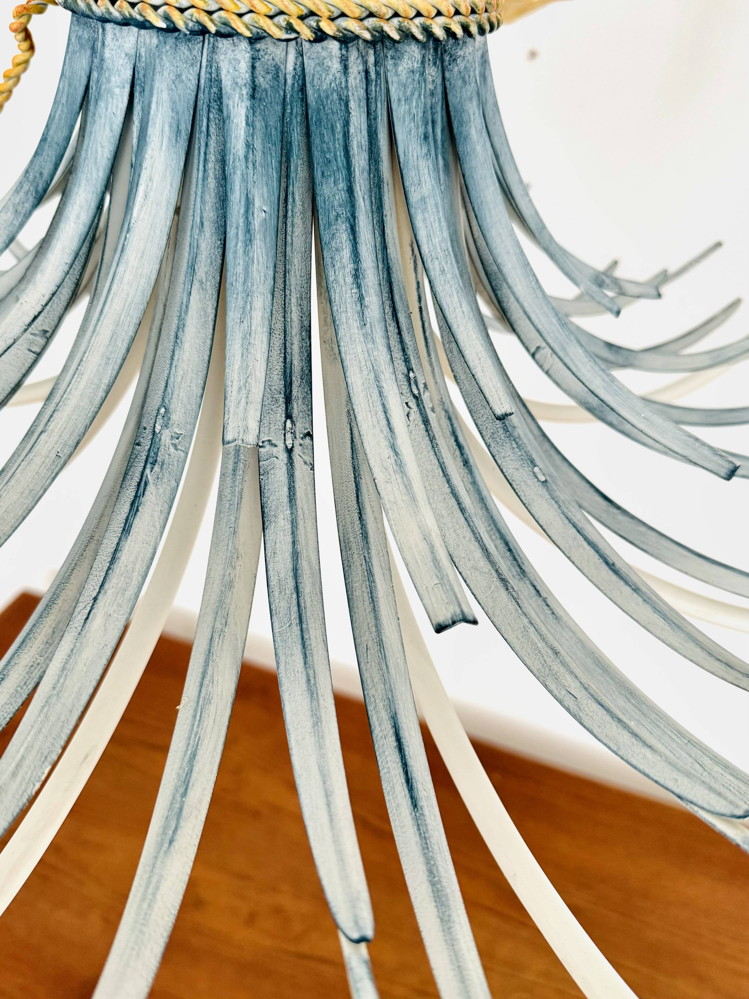 Large Italian Hollywood Regency Chandelier by Hans Kögl