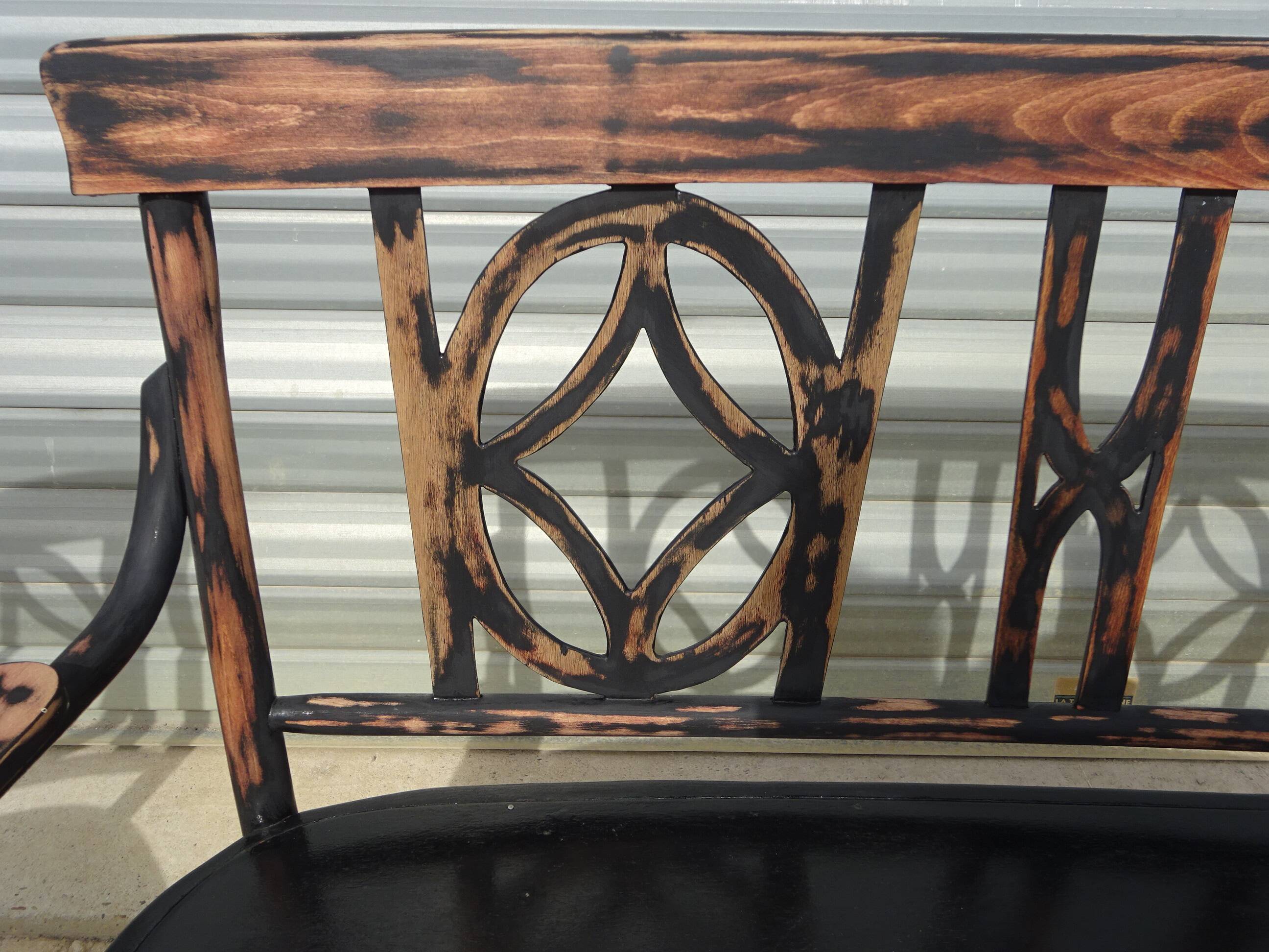 Salon Baumann, 1910, banquette, fauteuil et chaise bistrot