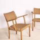 Pair of Karl Schrøder Model 1570 Lounge Chairs, Fritz Hansen, 1930s