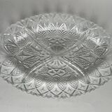 Glass compartment dish