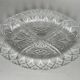 Glass compartment dish