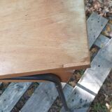 Tilting school desk